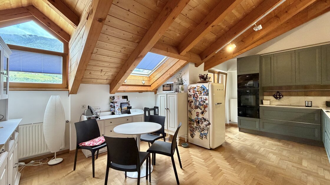 Große 6-Zimmer-Dachgeschosswohnung mit Panoramablick über Brixen