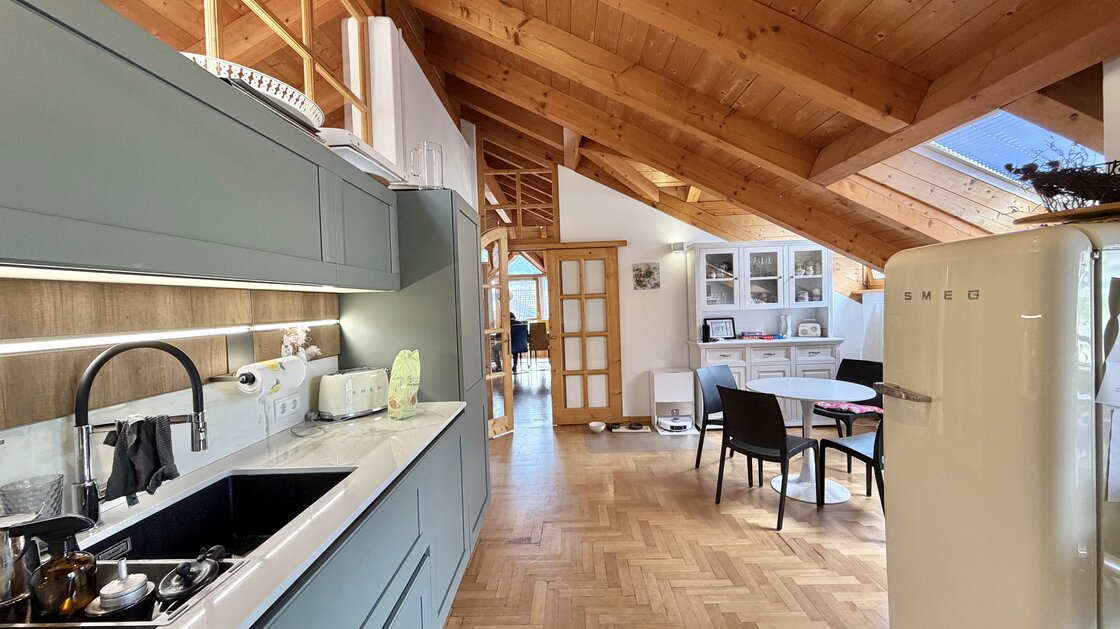 Große 6-Zimmer-Dachgeschosswohnung mit Panoramablick über Brixen
