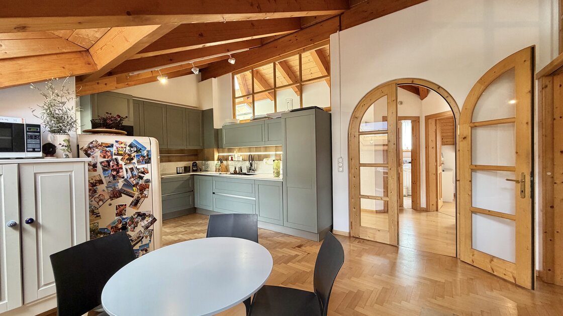 Große 6-Zimmer-Dachgeschosswohnung mit Panoramablick über Brixen