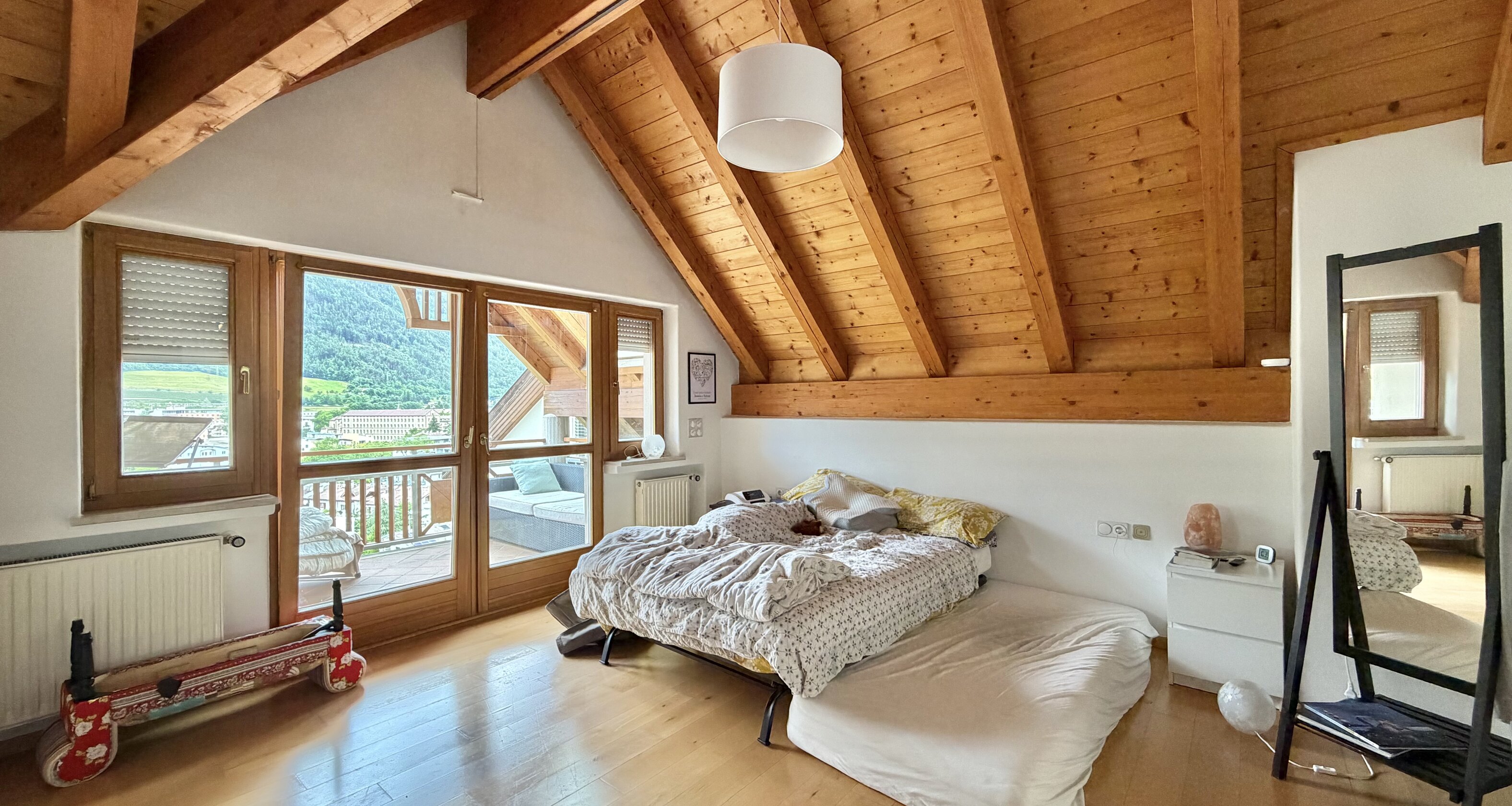 Große 6-Zimmer-Dachgeschosswohnung mit Panoramablick über Brixen
