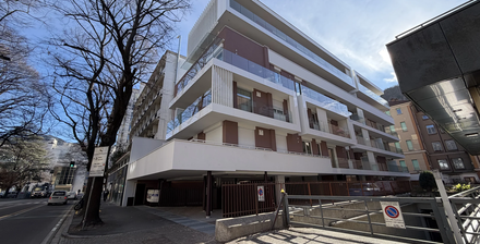 W2 - Neue, sehr interessante Einzimmerwohnung mit Privatgarten