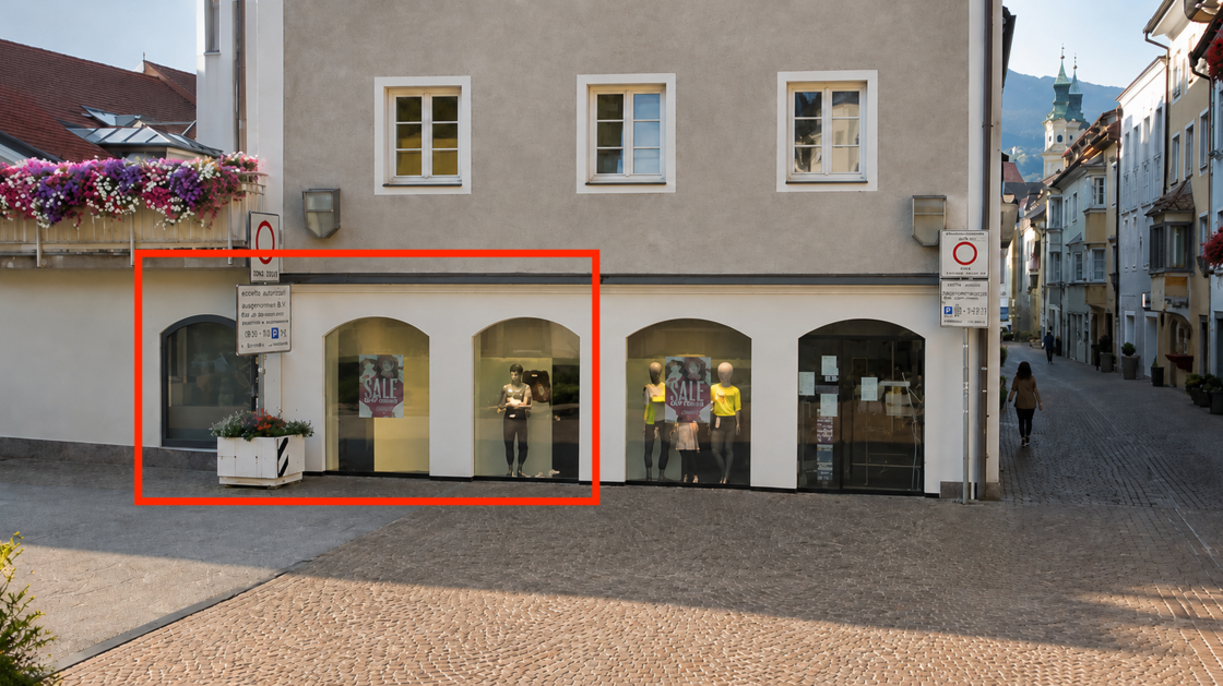 Geschäftslokal in ausgezeichneter Lage
