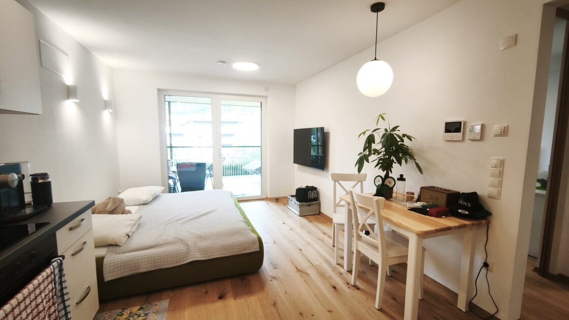 Neue Zweizimmerwohnung mit Terrasse, aktuell vermietet