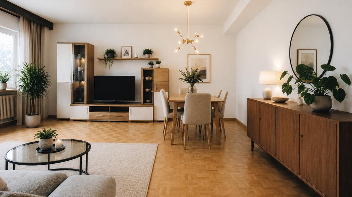 Dreizimmerwohnung mit zwei Balkonen im Herzen von Brixen