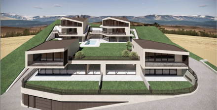Moderne Neubauvilla, Klimahaus A Nature