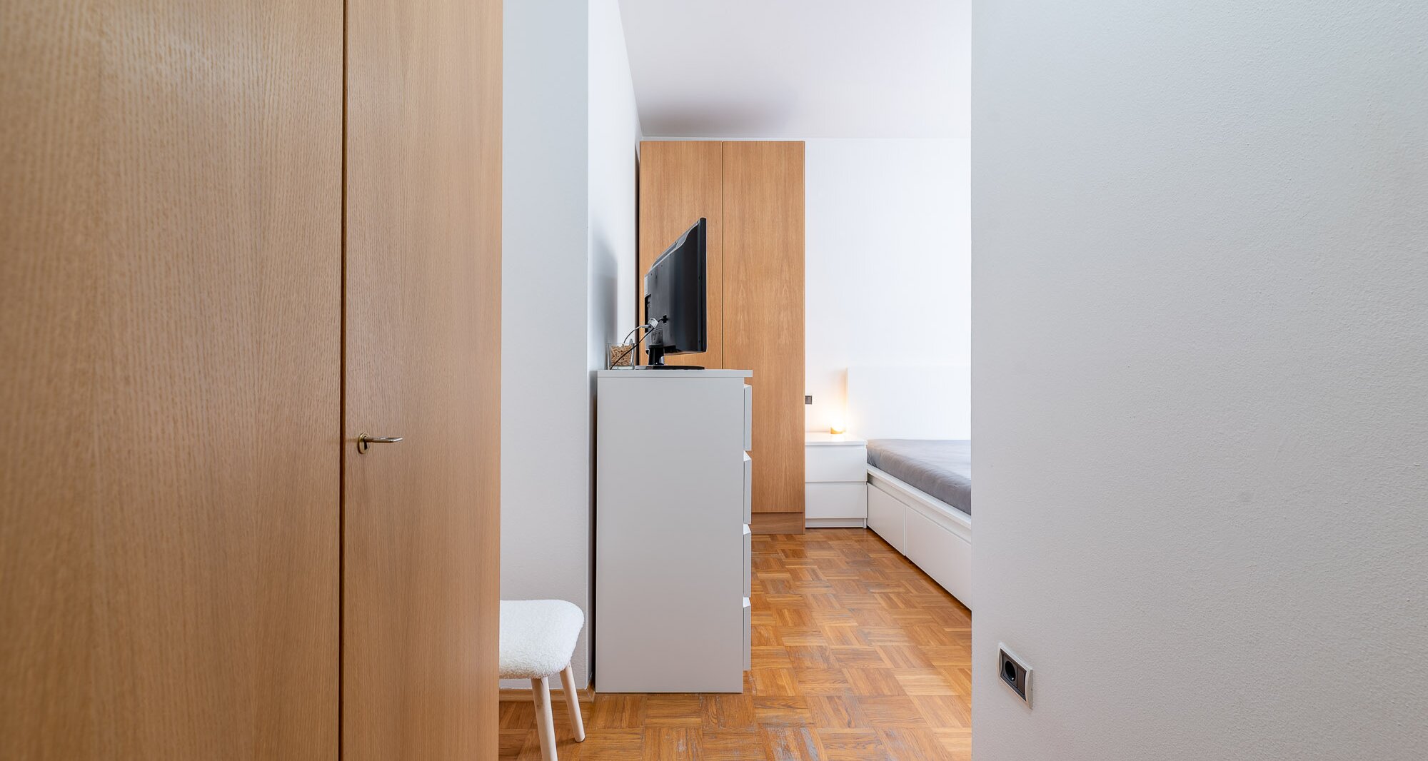Bilocale con balcone, attualmente affittato