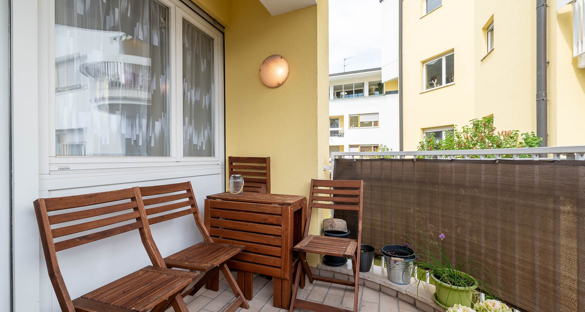 Bilocale con balcone, attualmente affittato
