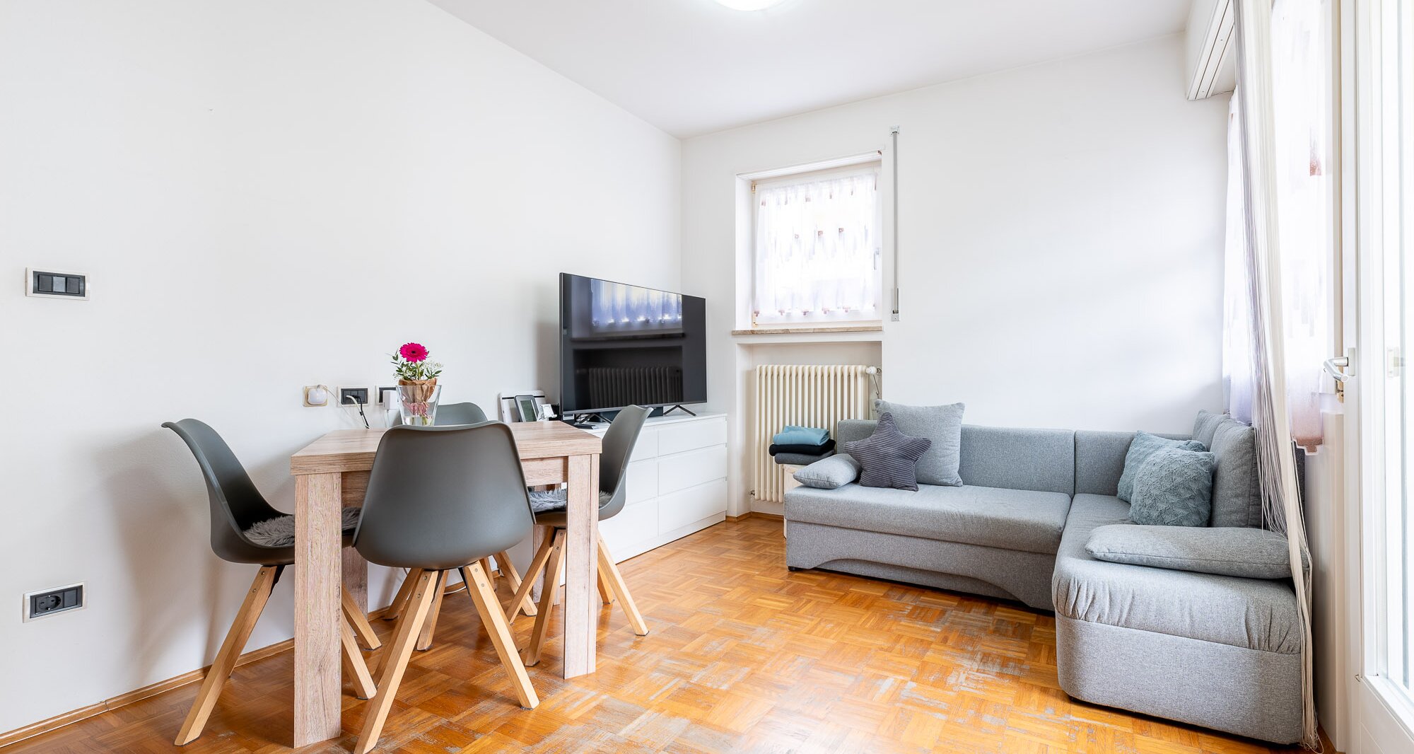 Bilocale con balcone, attualmente affittato