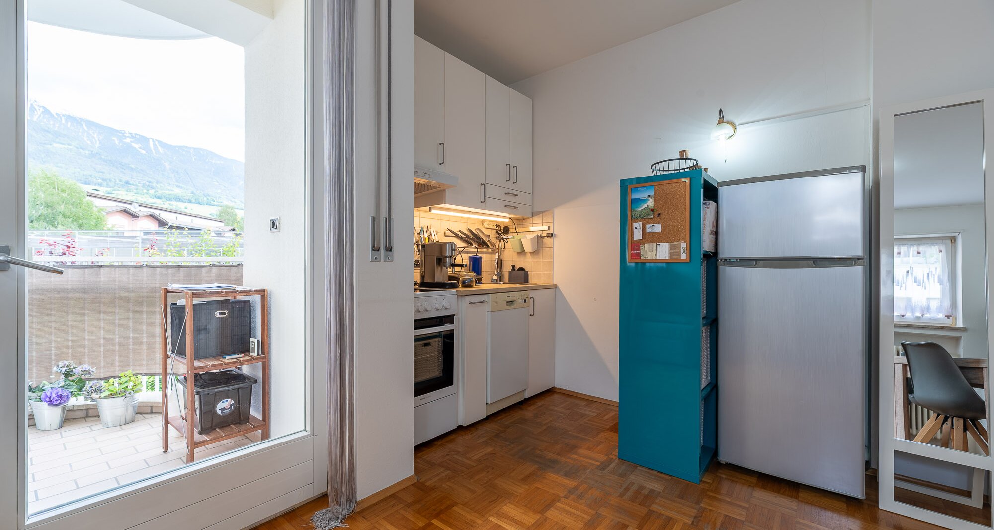 Bilocale con balcone, attualmente affittato