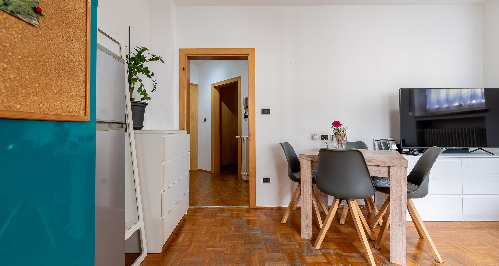 Bilocale con balcone, attualmente affittato